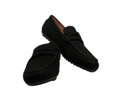 Viviamos Sammy Black Canvas Flat
