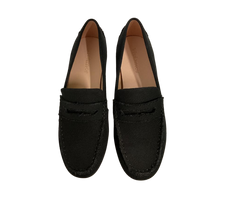 Viviamos Sammy Black Canvas Flat