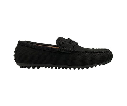 Viviamos Sammy Black Canvas Flat