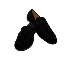 Viviamos Sammy Black Suede Flat