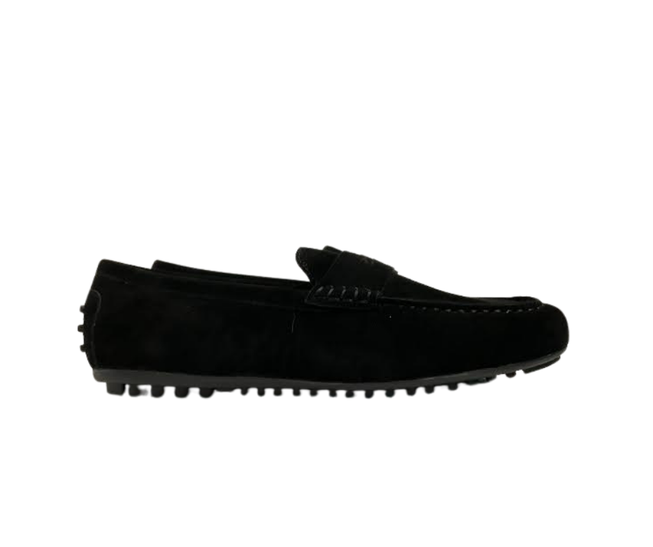 Viviamos Sammy Black Suede Flat