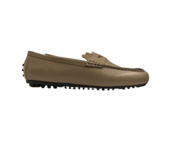 Viviamos Sammy Taupe Leather Flat