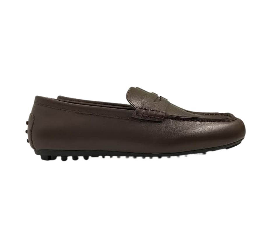 Viviamos Sammy Brown Leather Flat