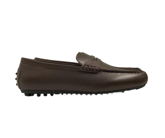 Viviamos Sammy Brown Leather Flat
