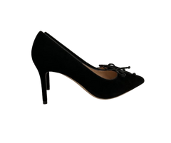 Viviamos Melanie Ladies Black Suede Heel