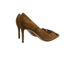 Viviamos Melanie Ladies Camel Suede Heel