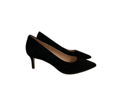Viviamos Orchid-B Black Suede Heel
