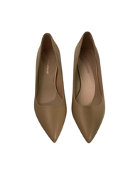 Viviamos Orchid-B Nude Leather Heel