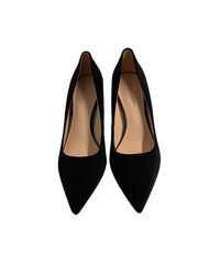 Viviamos Dina Black Suede Heel