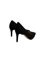 Viviamos Dina Black Flannel Heel