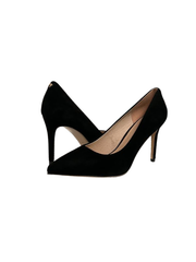 Viviamos Orchid-A Black Suede Heel