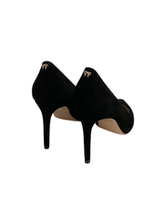 Viviamos Orchid-A Black Suede Heel
