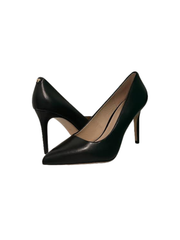 Viviamos Orchid-A Black Leather Heel