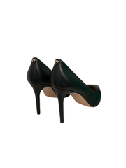 Viviamos Orchid-A Black Leather Heel