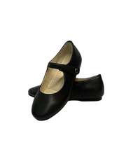 Boutaccelli Dots Black Leather Mary Jane