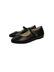 Boutaccelli Dots Black Leather Mary Jane