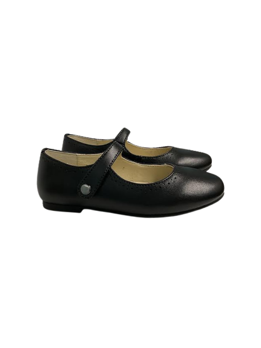 Boutaccelli Dots Black Leather Mary Jane