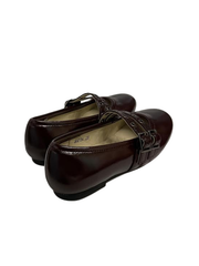 Boutaccelli Sapir Burgundy Leather Mary Jane