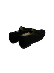 Boutaccelli Dutton Black Flannel Smoking Shoe