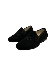 Boutaccelli Dutton Black Flannel Smoking Shoe