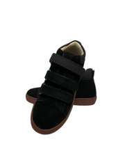 Boutacelli Lander Black Suede Velcro Sneaker