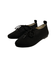 Boutaccelli Amboy Black Flannel Lace Shoe