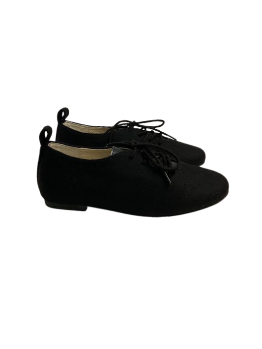 Boutaccelli Amboy Black Flannel Lace Shoe