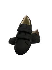 Boutaccelli Brac Black/Brown Leather Velcro Sneaker