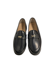 Lauve Nancy Navy Bow Loafer