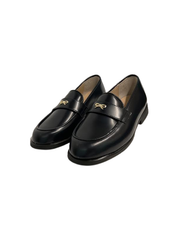 Lauve Nancy Navy Bow Loafer