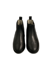 Boutaccelli Collins Black Leather Booties