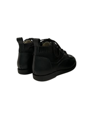 Boutaccelli Meken Black Leather Booties
