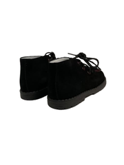Luccini J305 Black Suede First Walker Laces Bootie