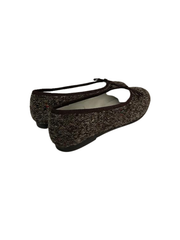 Luccini J199 Brown Tweed Multi Ballet Flats