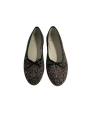 Luccini J199 Grey Tweed Multi Ballet Flats
