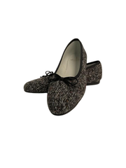Luccini J199 Grey Tweed Multi Ballet Flats