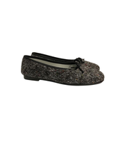 Luccini J199 Grey Tweed Multi Ballet Flats