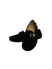 Fascani 26326 Black Suede Loafer