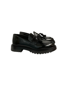 Blublonc Harley Hi Shine Leather Penny Loafer