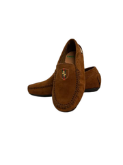 Fascani 26019 Children's Suede Loafer