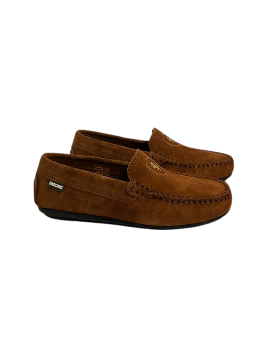 Fascani 26019 Children's Suede Loafer