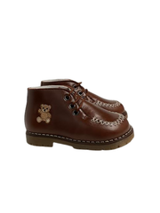 Luccini J304 Brown Leather Bootie