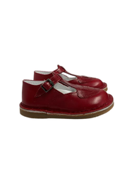 Luccini JP004 Red Leather T-Strap