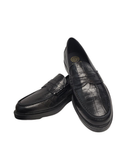 Blublonc Helga Crock Leather Sport Loafer