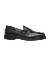 Blublonc Helga Crock Leather Sport Loafer