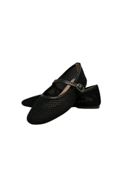 Brunella 512 Black Mesh Mary Jane
