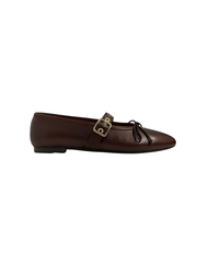 Brunella 2515 Leather Buckle Strap Mary Jane