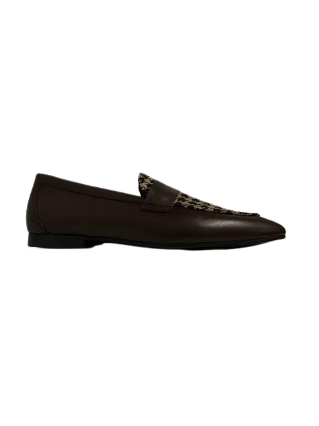 Brunella CIM Leather Print Penny Loafer