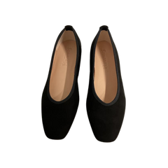 Sonara 6126 Black Suede Low Heel