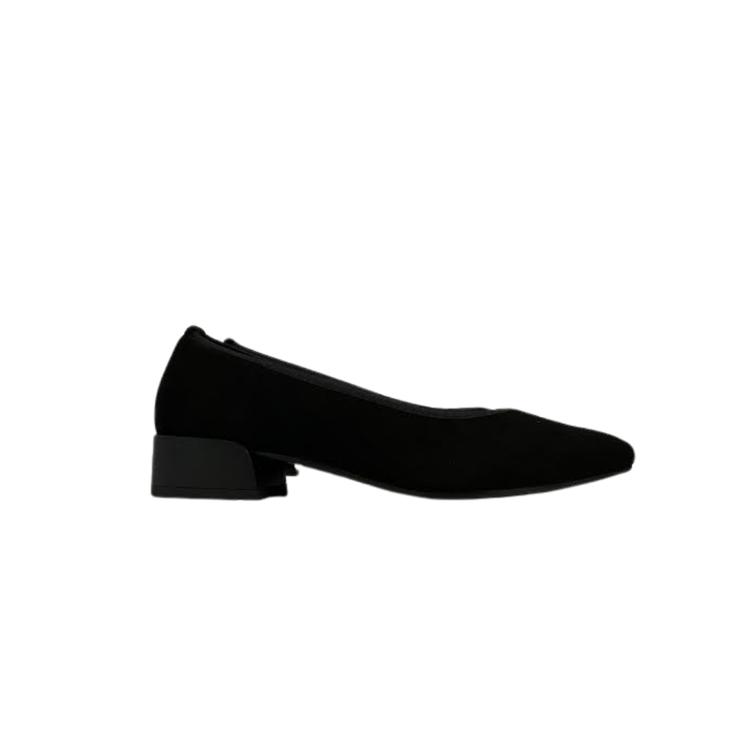 Sonara 6126 Black Suede Low Heel